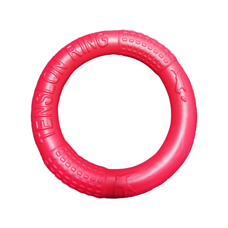 Dog Toys Pet Flying Discs EVA Dog Training Ring Puller Resistant Toys For Dogs Floating Puppy Bite Ring Toy Interactive