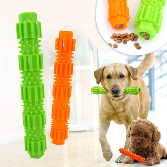Chew Toys for Small Big Dogs Bite ResisTeeth Cleaning Dog Toothbrush Rubber Food Treat Dispensing Toys Pet Accessories Supplies