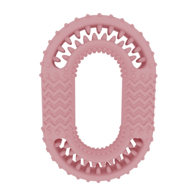 TPR Dog Rubber Resistance to Bite Dog Toy Strong Bite-resistant Pets Teethbrush Toys Train Teeth CleanING Chewing Toy Free Ship