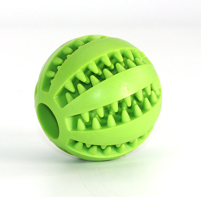 Toys for Dogs Rubber Dog Ball For Puppy Funny Dog Toys For Pet Puppies Large Dogs Tooth Cleaning Snack Ball Toy For Pet Products