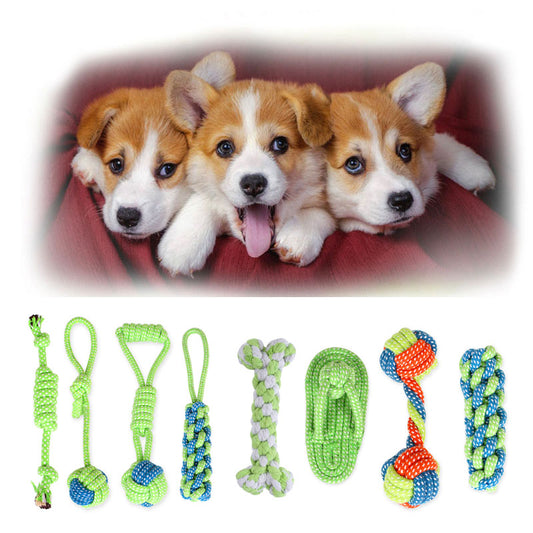 Dog Toys Washable Rope Bite Resistant Pet Dog Chew Toys for Small Dogs Cleaning Teeth Interactive Dogs Toys Pet Accessories