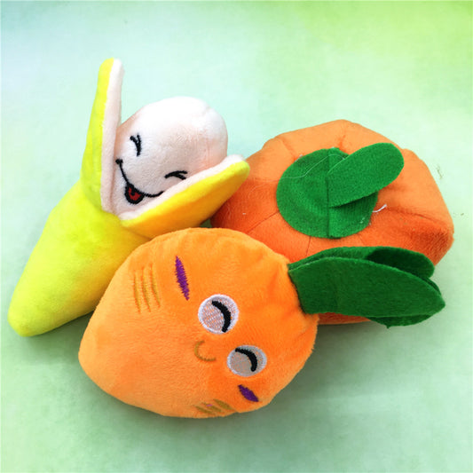 029 LOT Squeaky Chew Play Pet Squeaky Puppy Chew Squeaker Quack Sound Doll Toy Creative Simulation Donut Pet Supplies Dog Toys