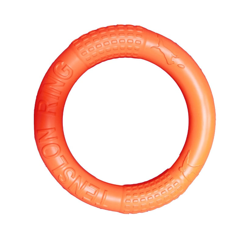 Dog Toys Pet Flying Discs EVA Dog Training Ring Puller Resistant Toys For Dogs Floating Puppy Bite Ring Toy Interactive