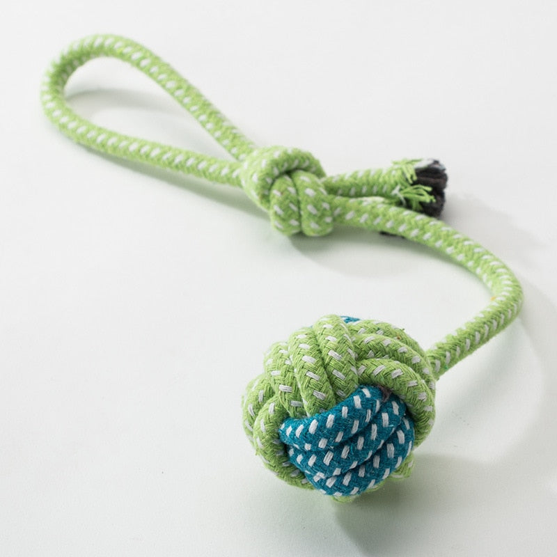 Washable Rope Dog Toy Bite Resistant Pet Dog Chew Toys for Small Dogs Cleaning Teeth Interactive Dogs Toys Pet Accessories