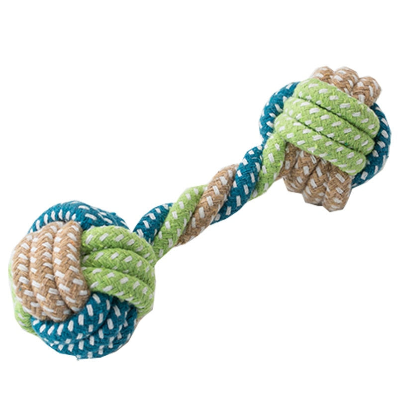 Washable Rope Dog Toy Bite Resistant Pet Dog Chew Toys for Small Dogs Cleaning Teeth Interactive Dogs Toys Pet Accessories