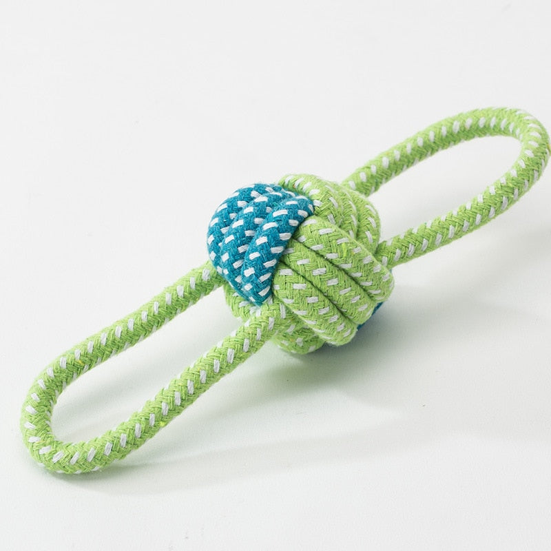 Washable Rope Dog Toy Bite Resistant Pet Dog Chew Toys for Small Dogs Cleaning Teeth Interactive Dogs Toys Pet Accessories