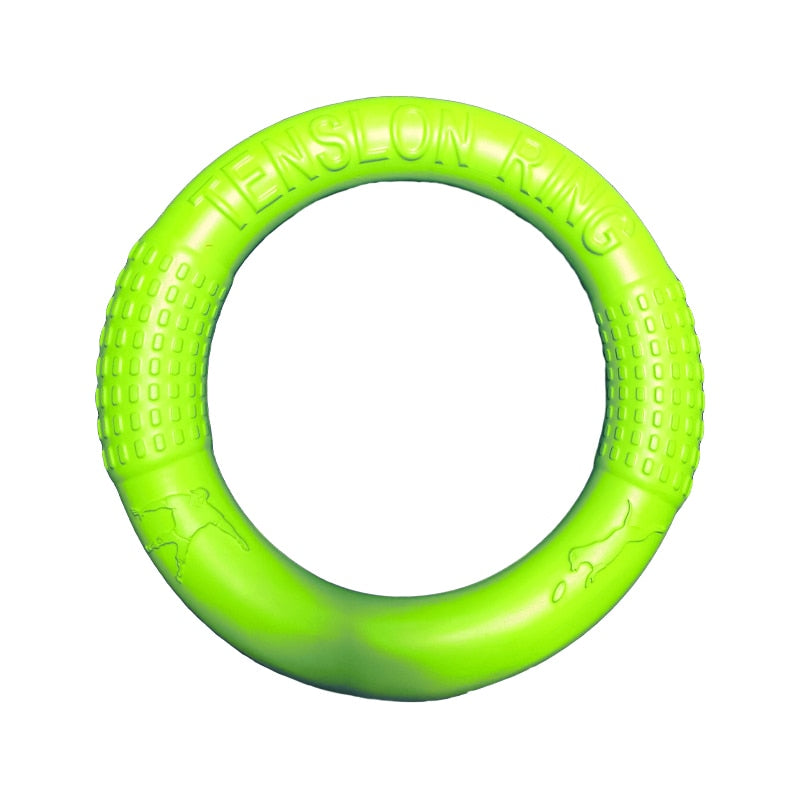 Dog Toys Pet Flying Discs EVA Dog Training Ring Puller Resistant Toys For Dogs Floating Puppy Bite Ring Toy Interactive