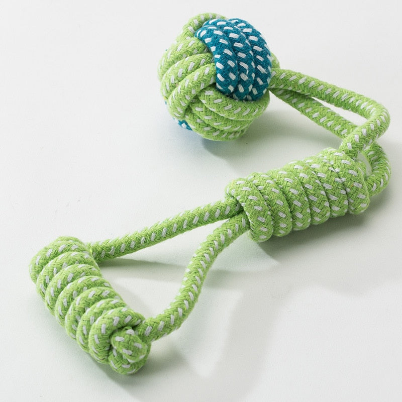 Washable Rope Dog Toy Bite Resistant Pet Dog Chew Toys for Small Dogs Cleaning Teeth Interactive Dogs Toys Pet Accessories