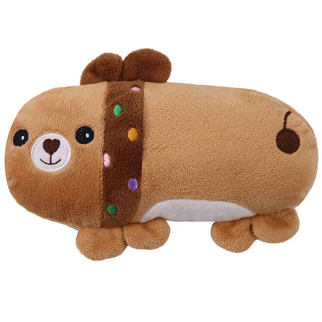 New Plush Dog Toys Squeaky Red Blue Pig Green Frog Puppy Chew Toy Interactive Cat Toys Pet Dog Sound Toys For Small Medium Dogs