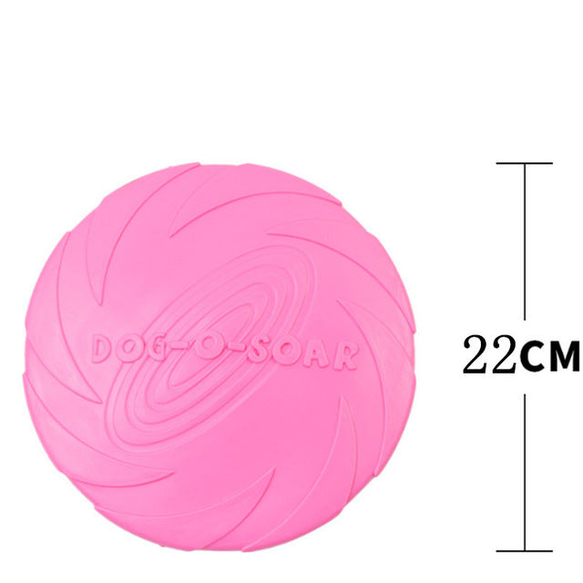 2020 Pet UFO Toys New Small Medium Large Dog Flying Discs Trainning Interactive Toy Puppy Rubber Fetch Flying Disc 15/18/22cm