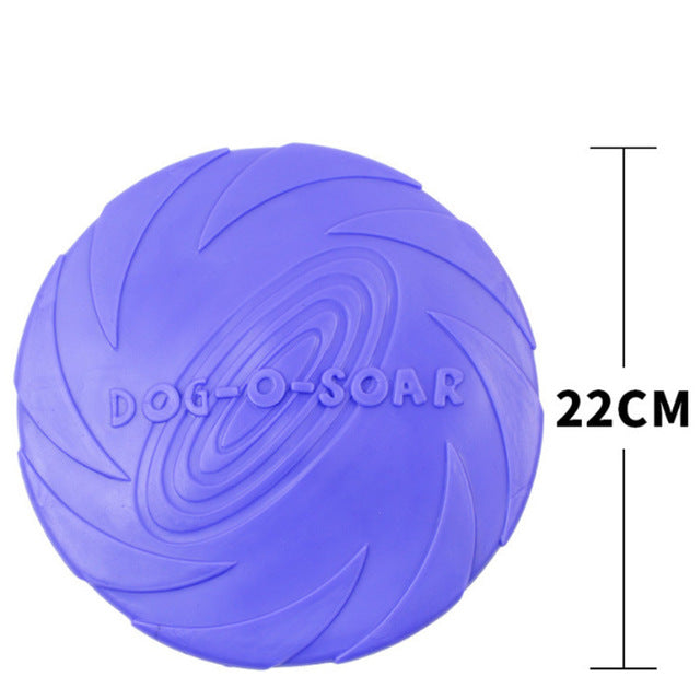 2020 Pet UFO Toys New Small Medium Large Dog Flying Discs Trainning Interactive Toy Puppy Rubber Fetch Flying Disc 15/18/22cm