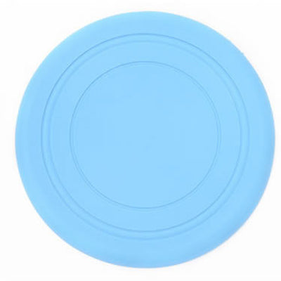1pcs Funny Silicone Flying Saucer Dog Cat Toy Dog Game Flying Discs Resistant Chew Puppy Training Interactive Pet Supplies