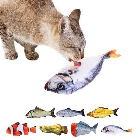 Dorakitten 1pc Creative Cat Toy Fish Shape Bite Resistant Catnip Cat Toy Pet Chew Toys Pet Interaction Supplies Cat Favors