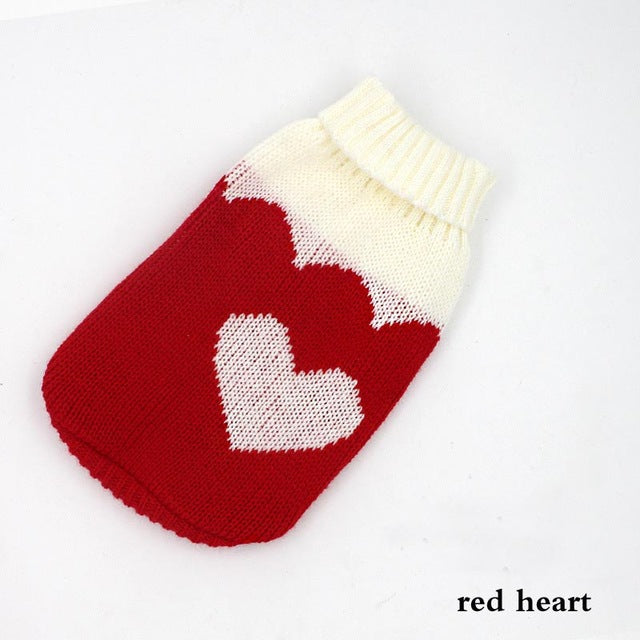 Christmas Cat Dog Sweater Pullover Winter Dog Clothes for Small Dogs Chihuahua Yorkies Puppy Jacket Pet Clothing ubranka dla psa