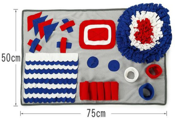 Pet Dog Snuffle Mat Nose Smell Training Sniffing Pad Dog Puzzle Toy Slow Feeding Bowl Food Dispenser Carpet Washable Dog toys