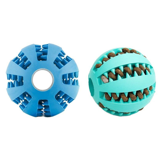 Toys for Dogs Rubber Dog Ball For Puppy Funny Dog Toys For Pet Puppies Large Dogs Tooth Cleaning Snack Ball Toy For Pet Products