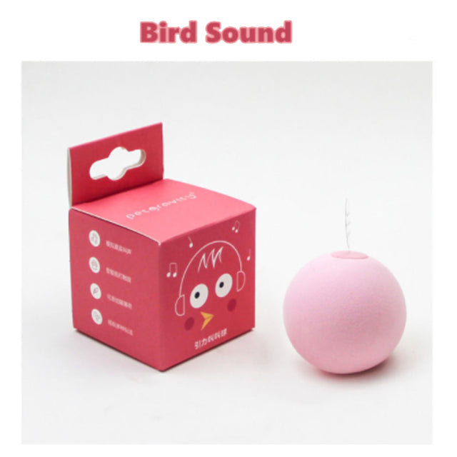 SUPREPET Elves Fleece Smart Cat Toys Interactive Ball with Catnip Cat Training Squeaky Fidget Toys Cats Products for Pets