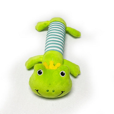 Cute Pet Dog Cat Plush Squeak Dog Toy Interesting Fleece Durable Chewing Pet Molar Toy Suitable For All Pets Elephant Duck Pig