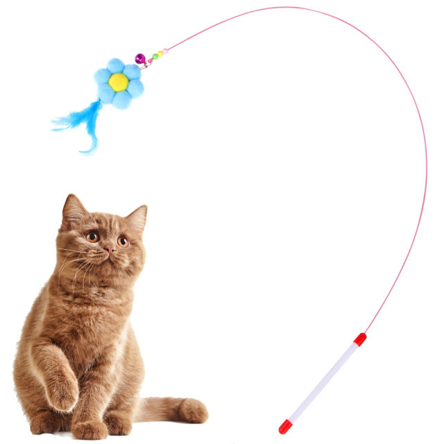 Cat Pets Toys Mouse Shape Balls Foldable Cat Kitten Play Tunnel Funny Cat Stick Mouse Supplies Simulation Fish Cat Accessories