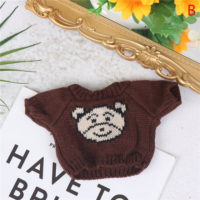 30cm LaLafanfan Cafe Duck Dog Clothes Plush Toys Cartoon Stuffed Dolls Accessories Clothing Hair Band Kids Girls Gift