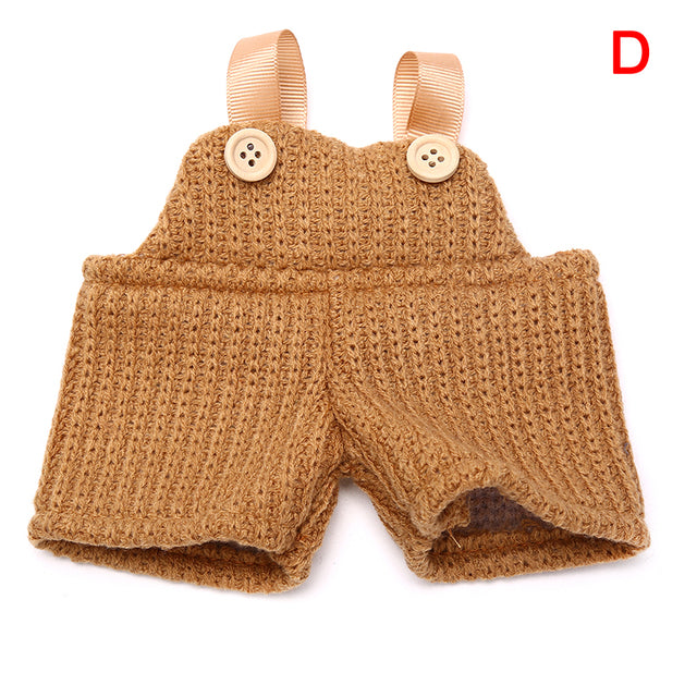 30cm LaLafanfan Cafe Duck Dog Clothes Plush Toys Cartoon Stuffed Dolls Accessories Clothing Hair Band Kids Girls Gift