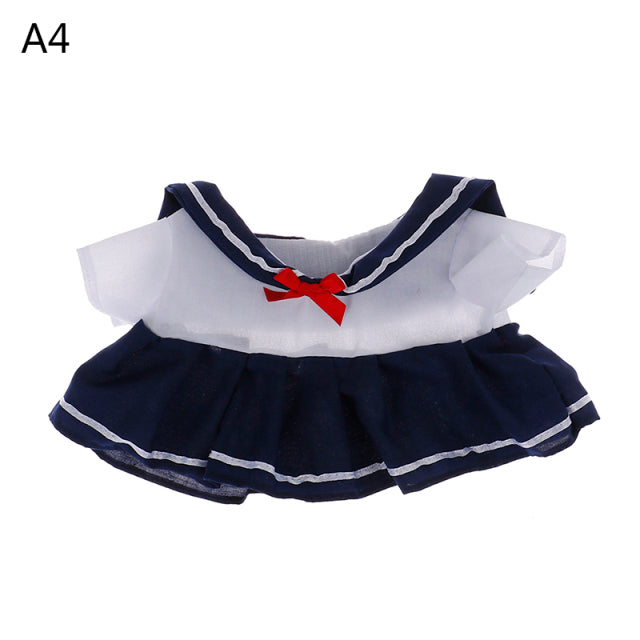 30cm LaLafanfan Cafe Duck Dog Clothes Plush Toys Cartoon Stuffed Dolls Accessories Clothing Hair Band Kids Girls Gift