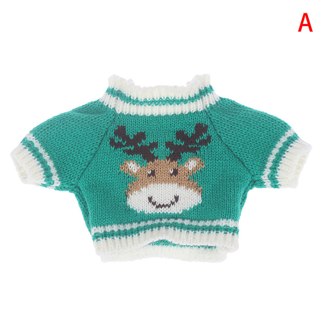 30cm LaLafanfan Cafe Duck Dog Clothes Plush Toys Cartoon Stuffed Dolls Accessories Clothing Hair Band Kids Girls Gift