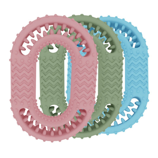 TPR Dog Rubber Resistance to Bite Dog Toy Strong Bite-resistant Pets Teethbrush Toys Train Teeth CleanING Chewing Toy Free Ship