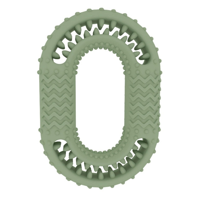TPR Dog Rubber Resistance to Bite Dog Toy Strong Bite-resistant Pets Teethbrush Toys Train Teeth CleanING Chewing Toy Free Ship