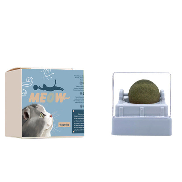 360° Rotation Natural Catnip Pet Roducts Cat Toys Chewing Toy Accessories Kitten Edible Treating Cleaning Teeth Teasing Supplies