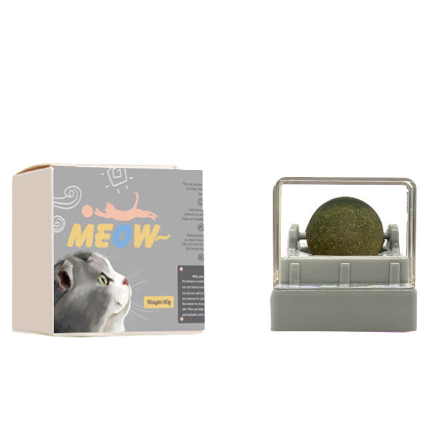 360° Rotation Natural Catnip Pet Roducts Cat Toys Chewing Toy Accessories Kitten Edible Treating Cleaning Teeth Teasing Supplies