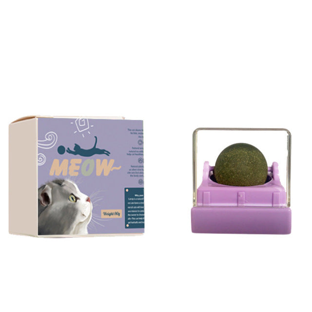 360° Rotation Natural Catnip Pet Roducts Cat Toys Chewing Toy Accessories Kitten Edible Treating Cleaning Teeth Teasing Supplies
