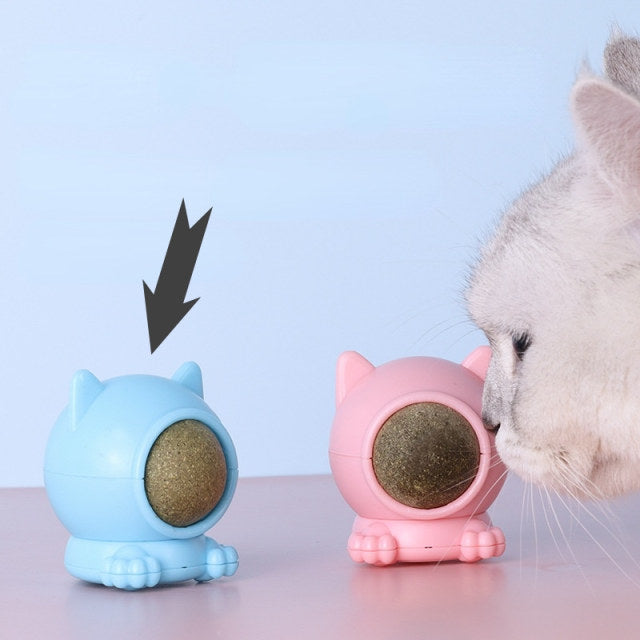 360° Rotation Natural Catnip Pet Roducts Cat Toys Chewing Toy Accessories Kitten Edible Treating Cleaning Teeth Teasing Supplies