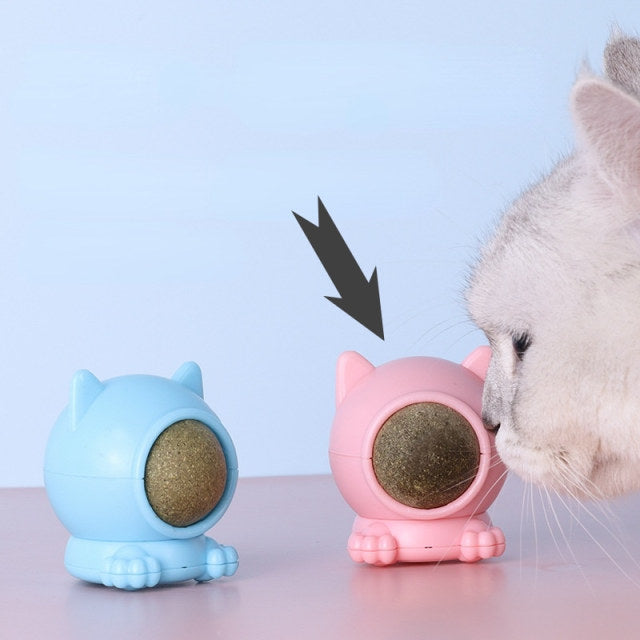 360° Rotation Natural Catnip Pet Roducts Cat Toys Chewing Toy Accessories Kitten Edible Treating Cleaning Teeth Teasing Supplies