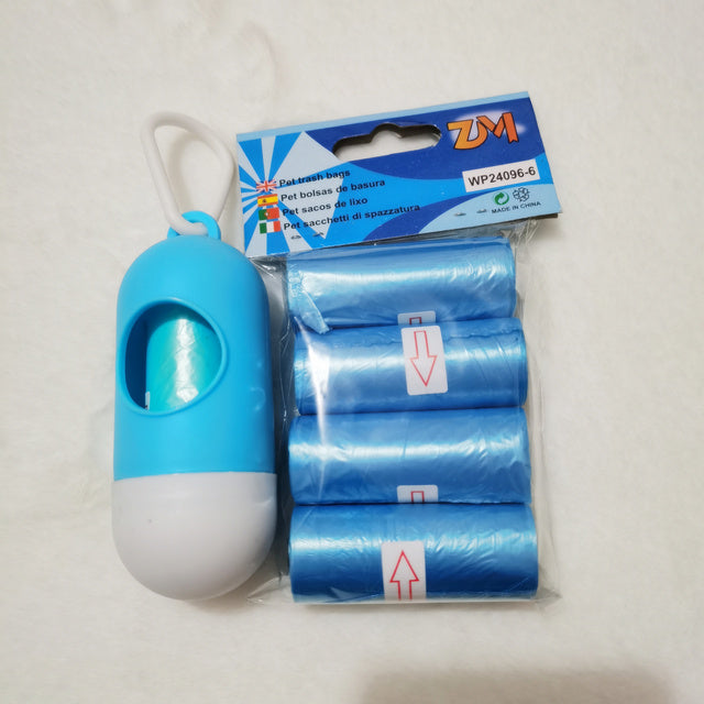 Pet Dog Garbage Bags Set Safe Non-toxic Mascotas Waste Poop Bag Dog Products Dispensador Bolsas Perro Pets Clean Accessories Toy