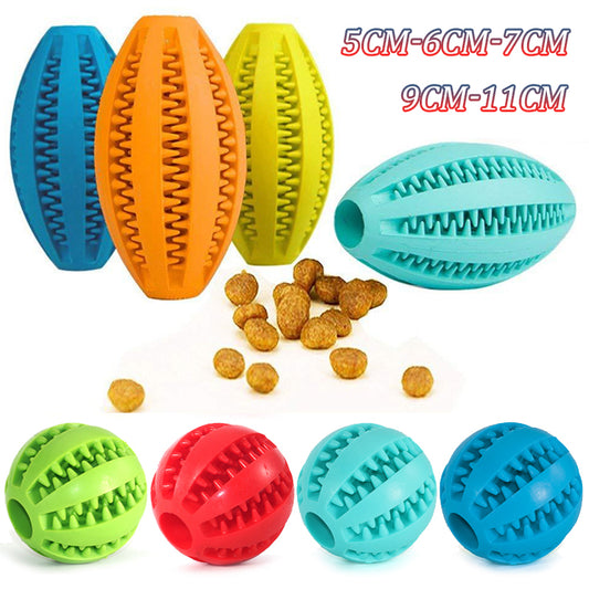 Kong Dog Tooth Toy Funny Pet Cleaning Balls Xl/Large Bite Resistant Interactive Pet Toys Rubber Play Exhaust Ball Dog Chew Toys