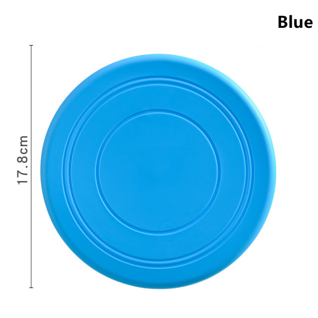 Soft Non-Slip Dog Flying Disc Silicone  Anti-Chew Dog Toy Pet Puppy Training Interactive Dog Supplies