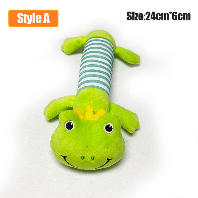Fun Pet Toy Donkey Shaped Chew Toy Outdoor Interactive Training Dog Supplies Squeaker Squeaky Plush Bone Molar Toy Product