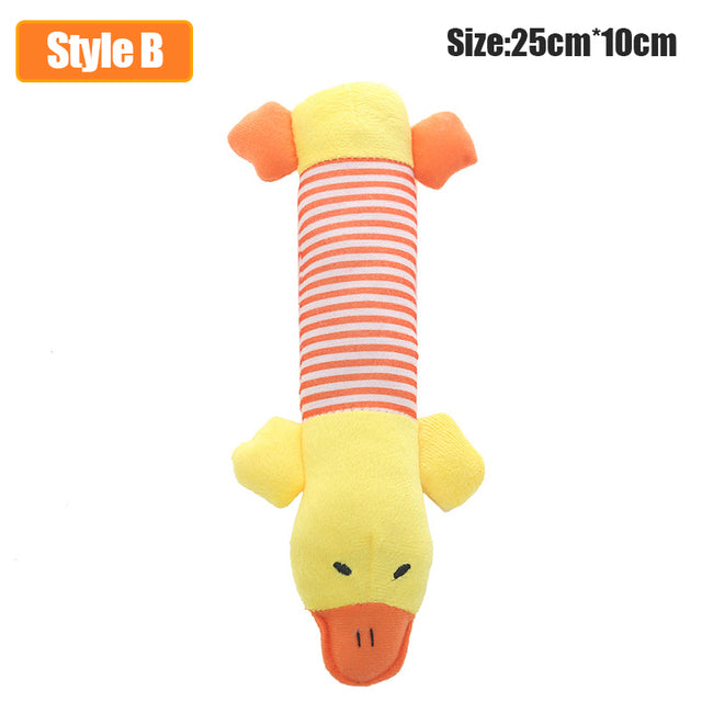 Fun Pet Toy Donkey Shaped Chew Toy Outdoor Interactive Training Dog Supplies Squeaker Squeaky Plush Bone Molar Toy Product