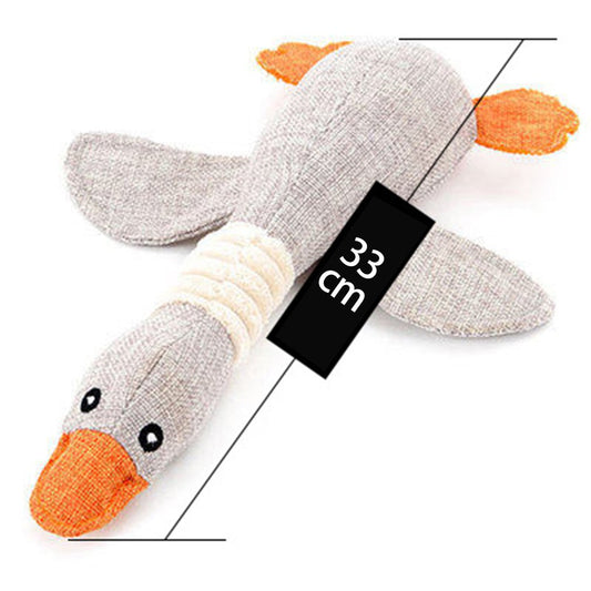 2021 Dog Squeak Toys Wild Goose Sounds Toy Cleaning Teeth Puppy Dogs Chew Supplies