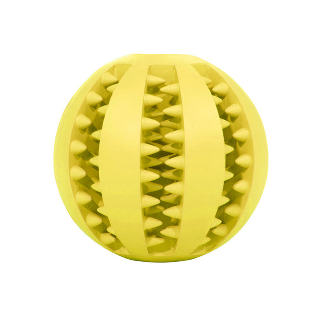 Toys for Dogs Rubber Dog Ball For Puppy Funny Dog Toys For Pet Puppies Large Dogs Tooth Cleaning Snack Ball Toy For Pet Products