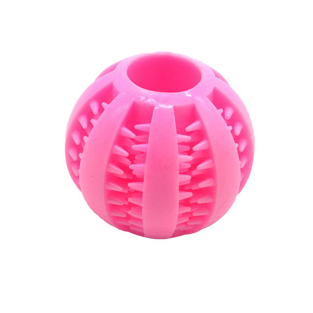 Toys for Dogs Rubber Dog Ball For Puppy Funny Dog Toys For Pet Puppies Large Dogs Tooth Cleaning Snack Ball Toy For Pet Products