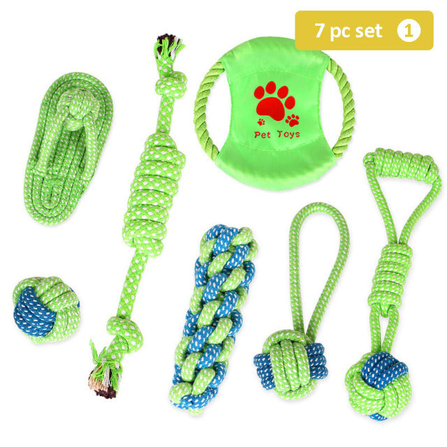 Dog Toys Washable Rope Bite Resistant Pet Dog Chew Toys for Small Dogs Cleaning Teeth Interactive Dogs Toys Pet Accessories